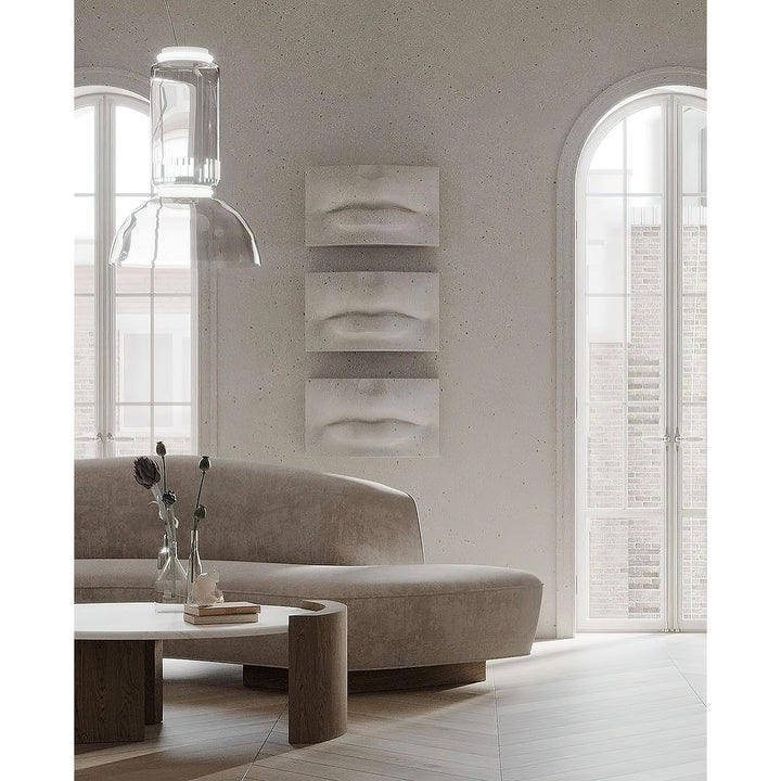 Cadorus Suspension Élégante Haut de Gamme en Verre et Métal - Neutralighting