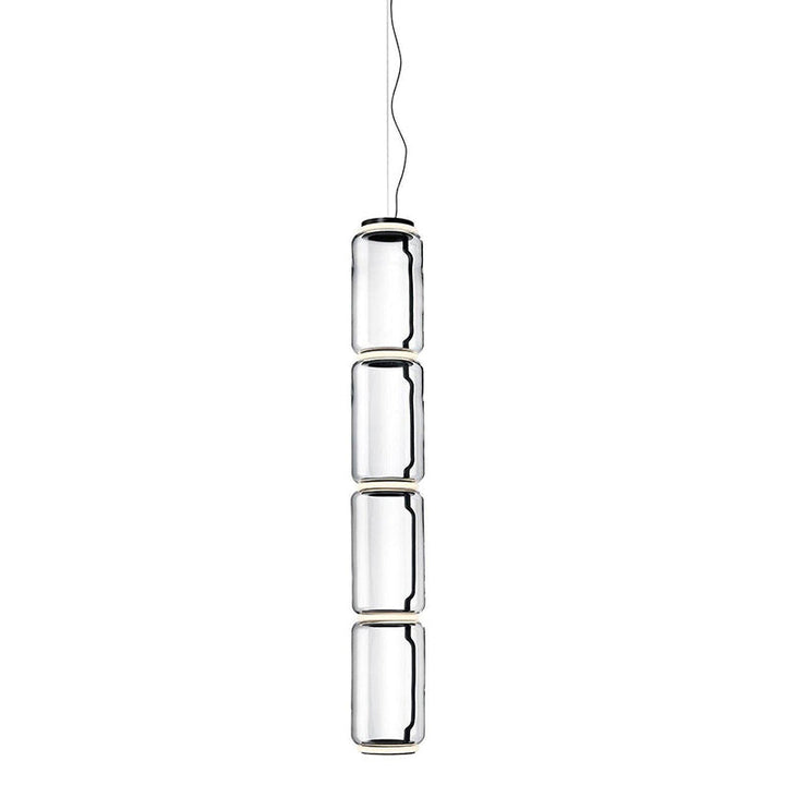 Cadorus Suspension Élégante Haut de Gamme en Verre et Métal - Neutralighting