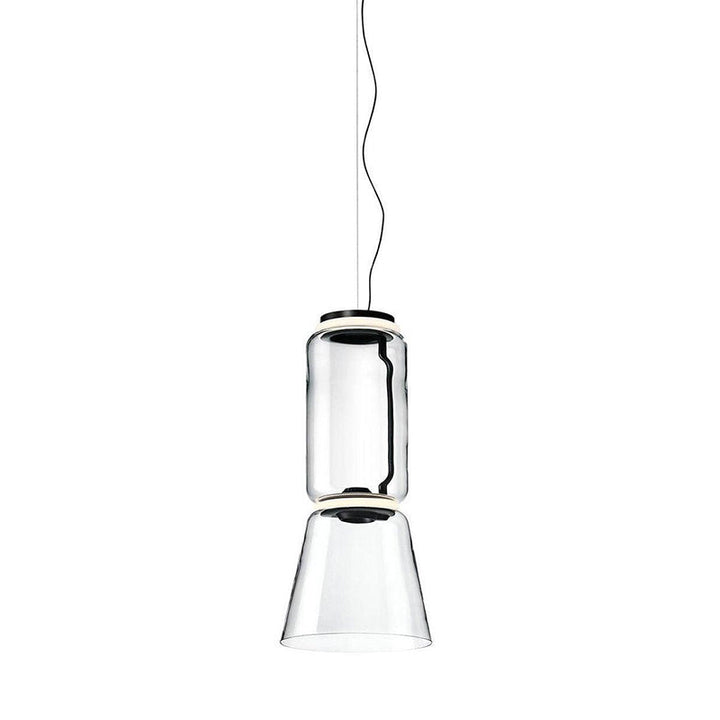 Cadorus Suspension Élégante Haut de Gamme en Verre et Métal - Neutralighting