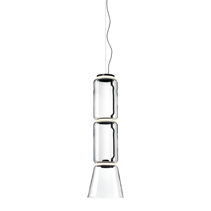 Cadorus Suspension Élégante Haut de Gamme en Verre et Métal - Neutralighting