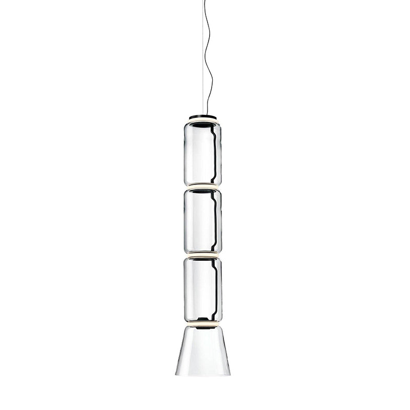 Cadorus Suspension Élégante Haut de Gamme en Verre et Métal - Neutralighting