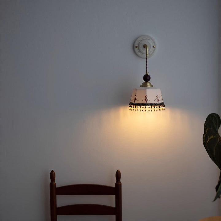 Noemi Applique Murale Vintage Florale Élégante - Neutralighting