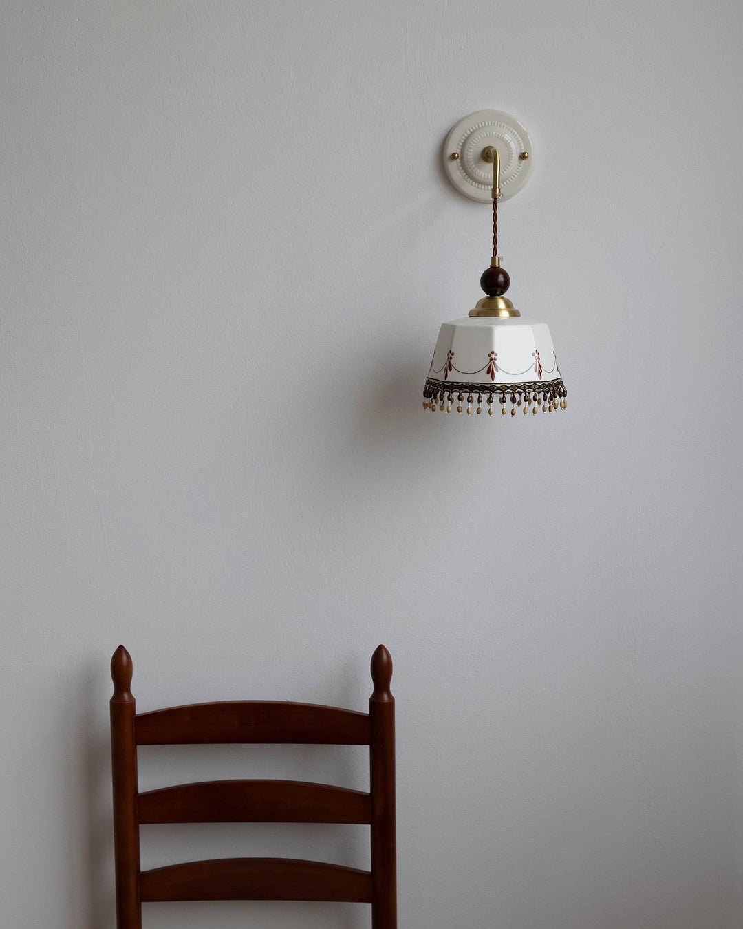 Noemi Applique Murale Vintage Florale Élégante - Neutralighting
