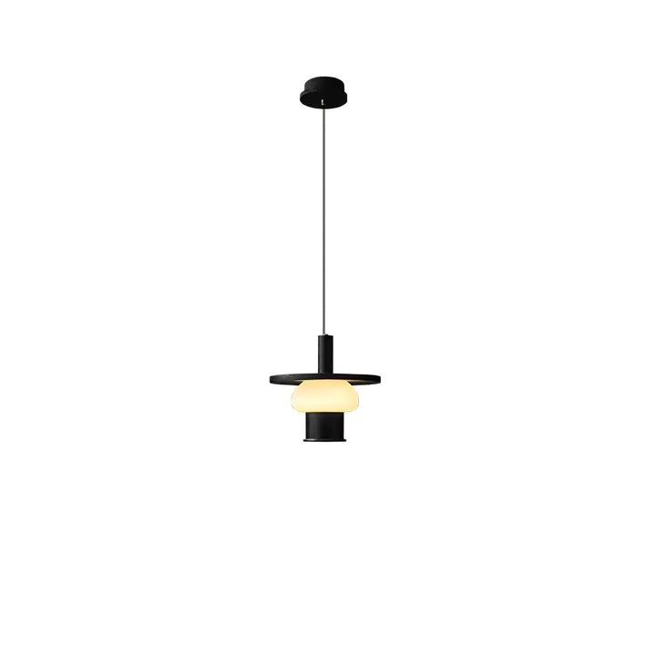 Zephaan Suspension Art Classique en Verre et Bois - Neutralighting