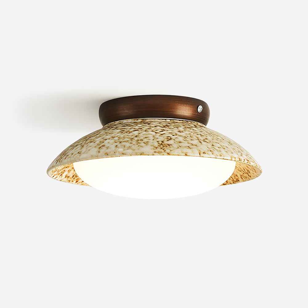Aria Métal 25cm Beige LED