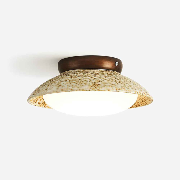 Aria Métal 25cm Beige LED