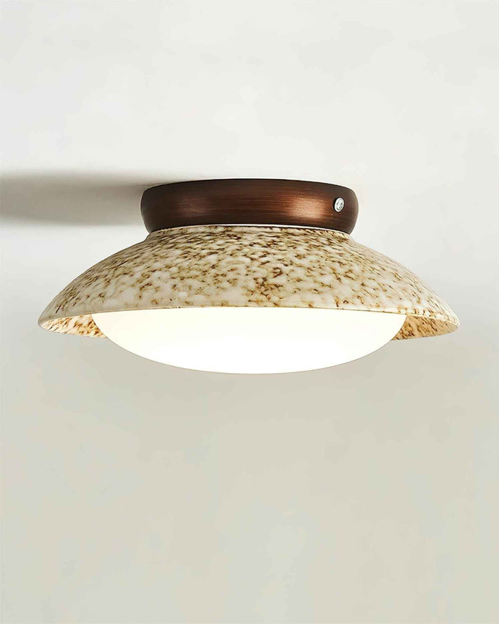 Aria Métal 25cm Beige LED