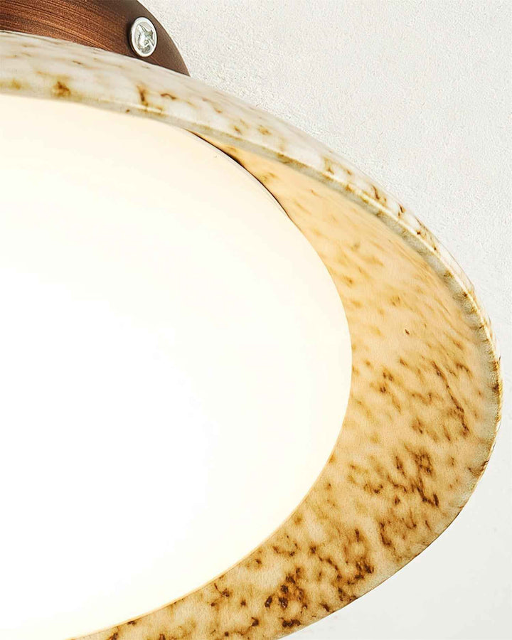 Aria Métal 25cm Beige LED