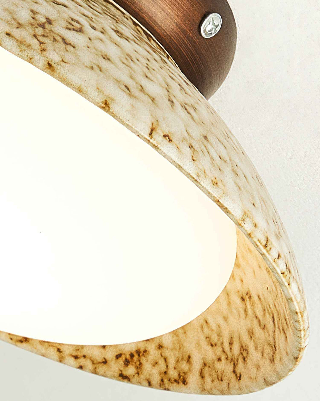 Aria Métal 25cm Beige LED