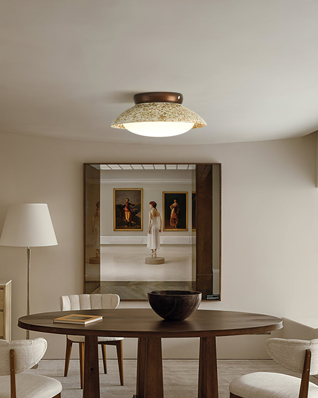 Aria Plafonnier Céramique Minimaliste - Neutralighting