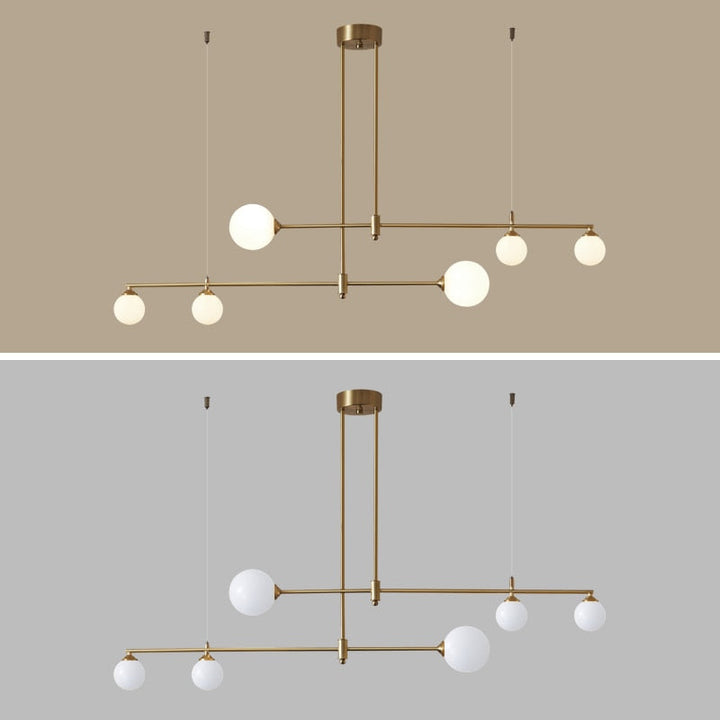 Valentina Suspension Luminaire LED Métal Doré - Neutralighting