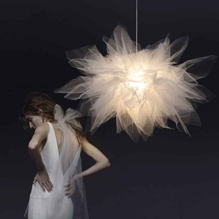 Suspension Arisha en Tissu – Suspension Contemporaine