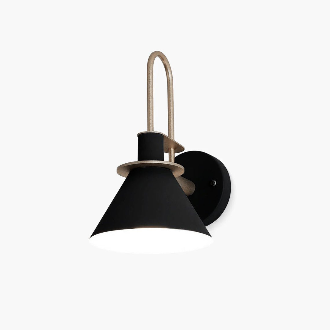 Lustra Lampe Murale Noire et Dorée Minimaliste - Neutralighting