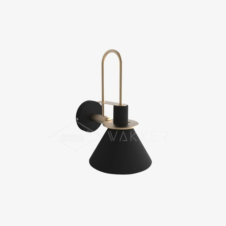 Lustra Lampe Murale Noire et Dorée Minimaliste - Neutralighting