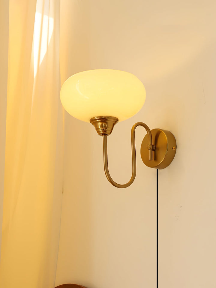 Ulsilia Applique Murale Nordique Haut de Gamme en Métal et Verre - Neutralighting