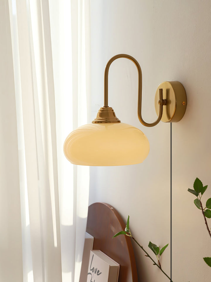 Ulsilia Applique Murale Nordique Haut de Gamme en Métal et Verre - Neutralighting