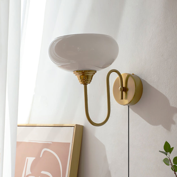 Ulsilia Applique Murale Nordique Haut de Gamme en Métal et Verre - Neutralighting