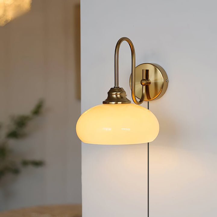Ulsilia Applique Murale Nordique Haut de Gamme en Métal et Verre - Neutralighting