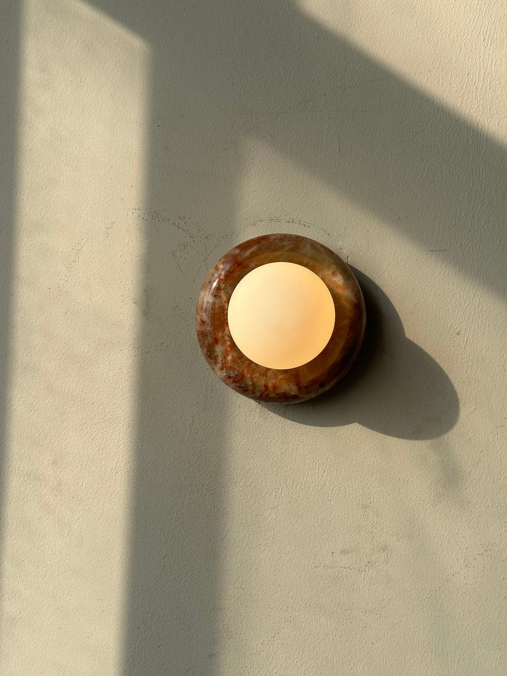 Cemaros Applique Murale Moderne Minimaliste en Verre Jade - Neutralighting
