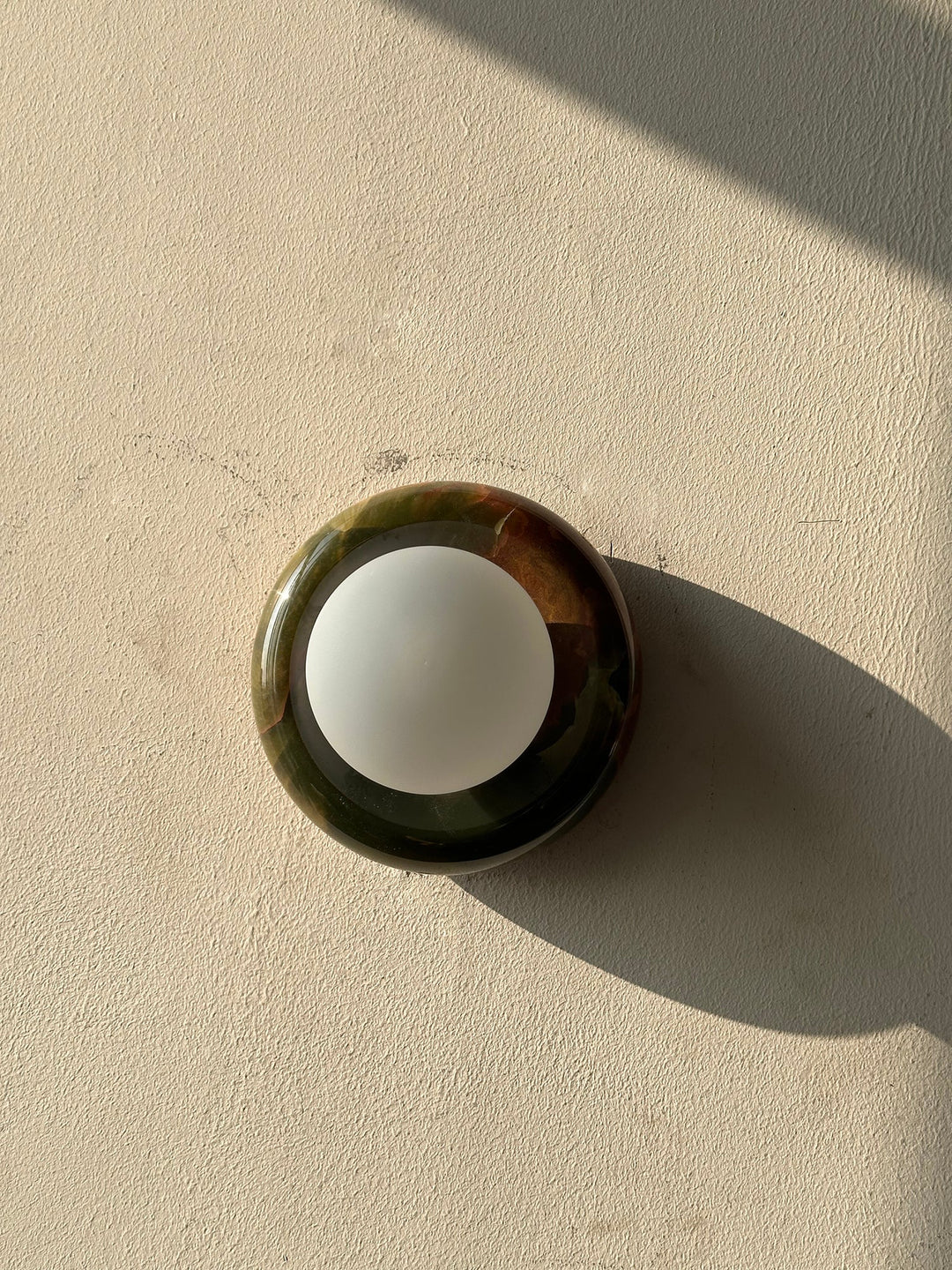 Cemaros Applique Murale Moderne Minimaliste en Verre Jade - Neutralighting
