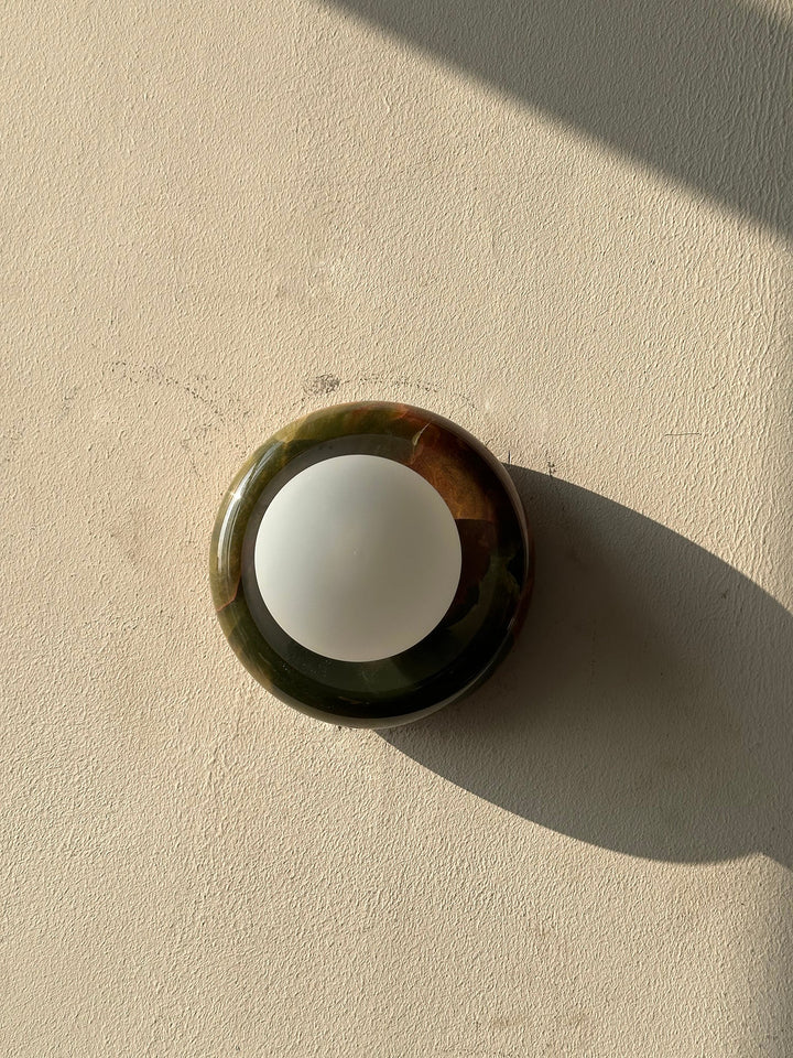 Cemaros Applique Murale Moderne Minimaliste en Verre Jade - Neutralighting