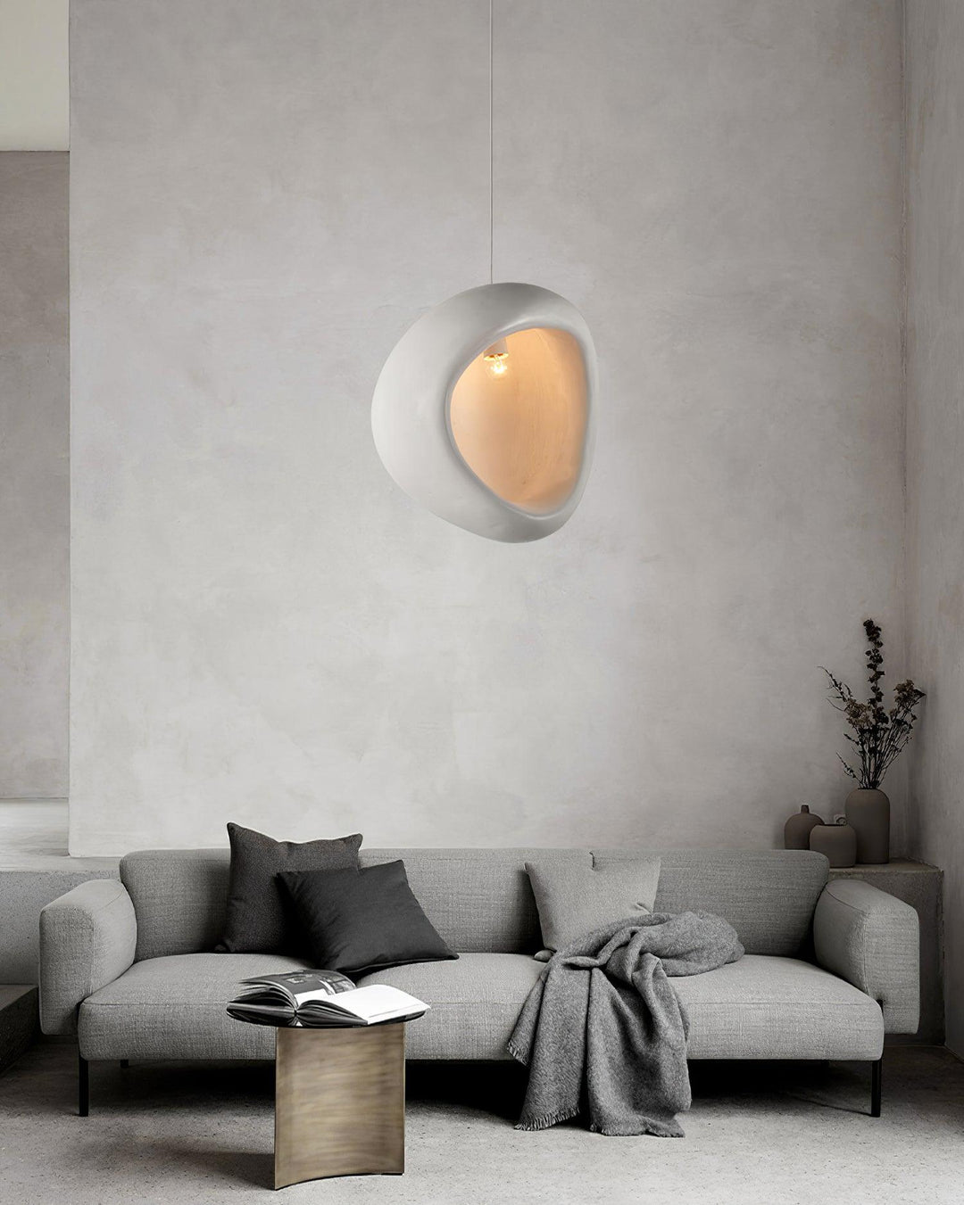 Solara Suspension en Forme de Goutte Creuse Wabi Sabi - Neutralighting