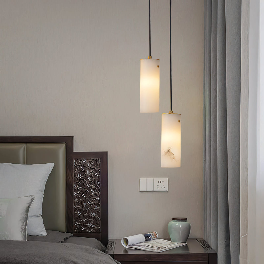 Lyvina Suspension Verticale Minimaliste Moderne en Albâtre - Neutralighting
