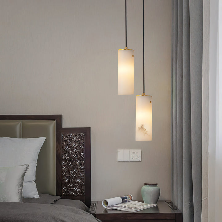 Lyvina Suspension Verticale Minimaliste Moderne en Albâtre - Neutralighting