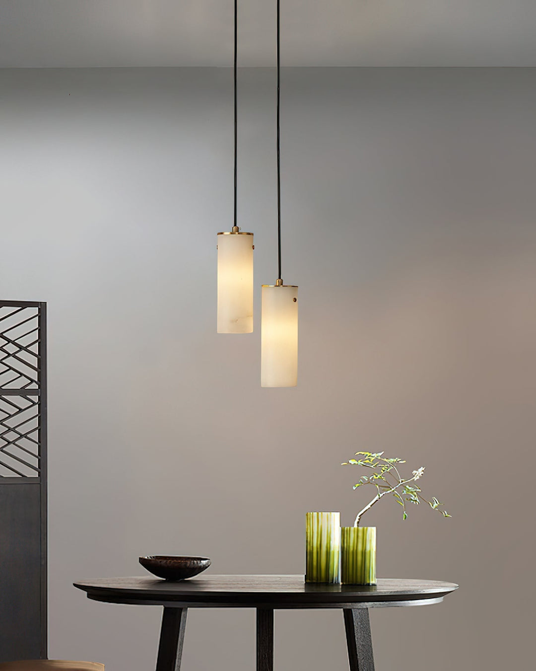 Lyvina Suspension Verticale Minimaliste Moderne en Albâtre - Neutralighting