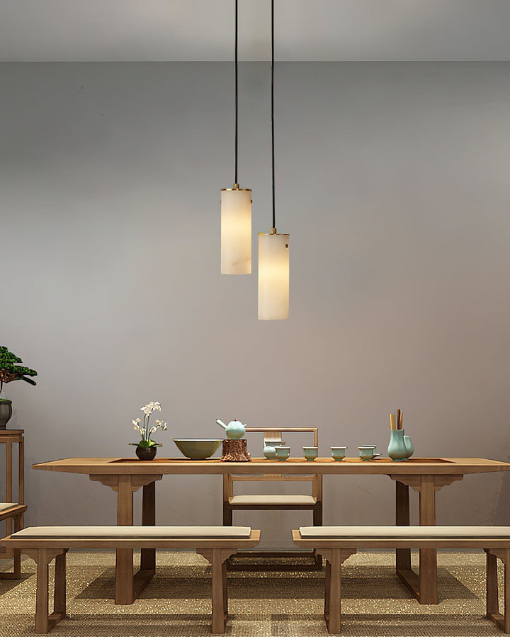 Lyvina Suspension Verticale Minimaliste Moderne en Albâtre - Neutralighting