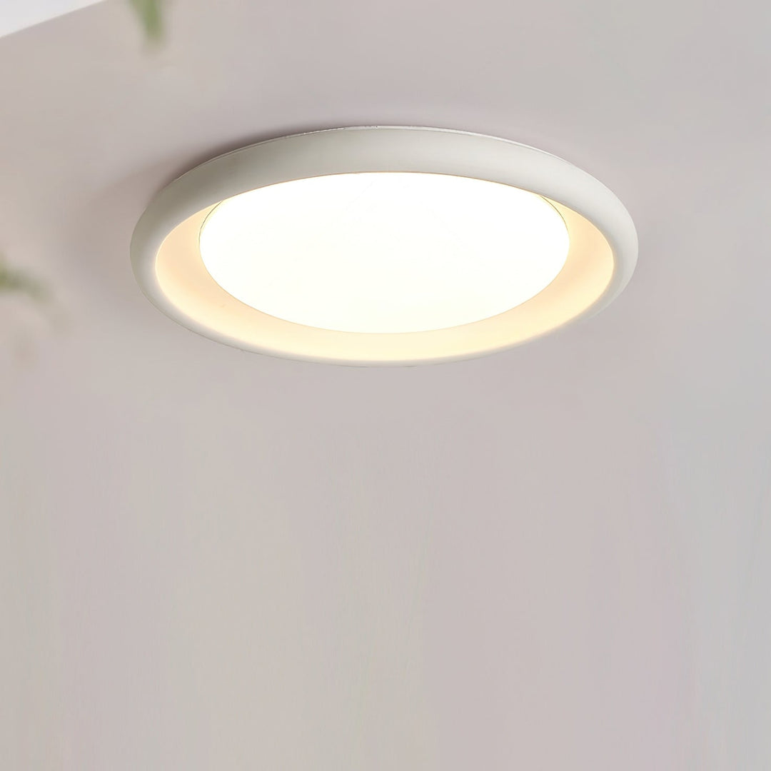 Nuria Plafonnier Ronde Silhouette Minimaliste Ambiance - Neutralighting