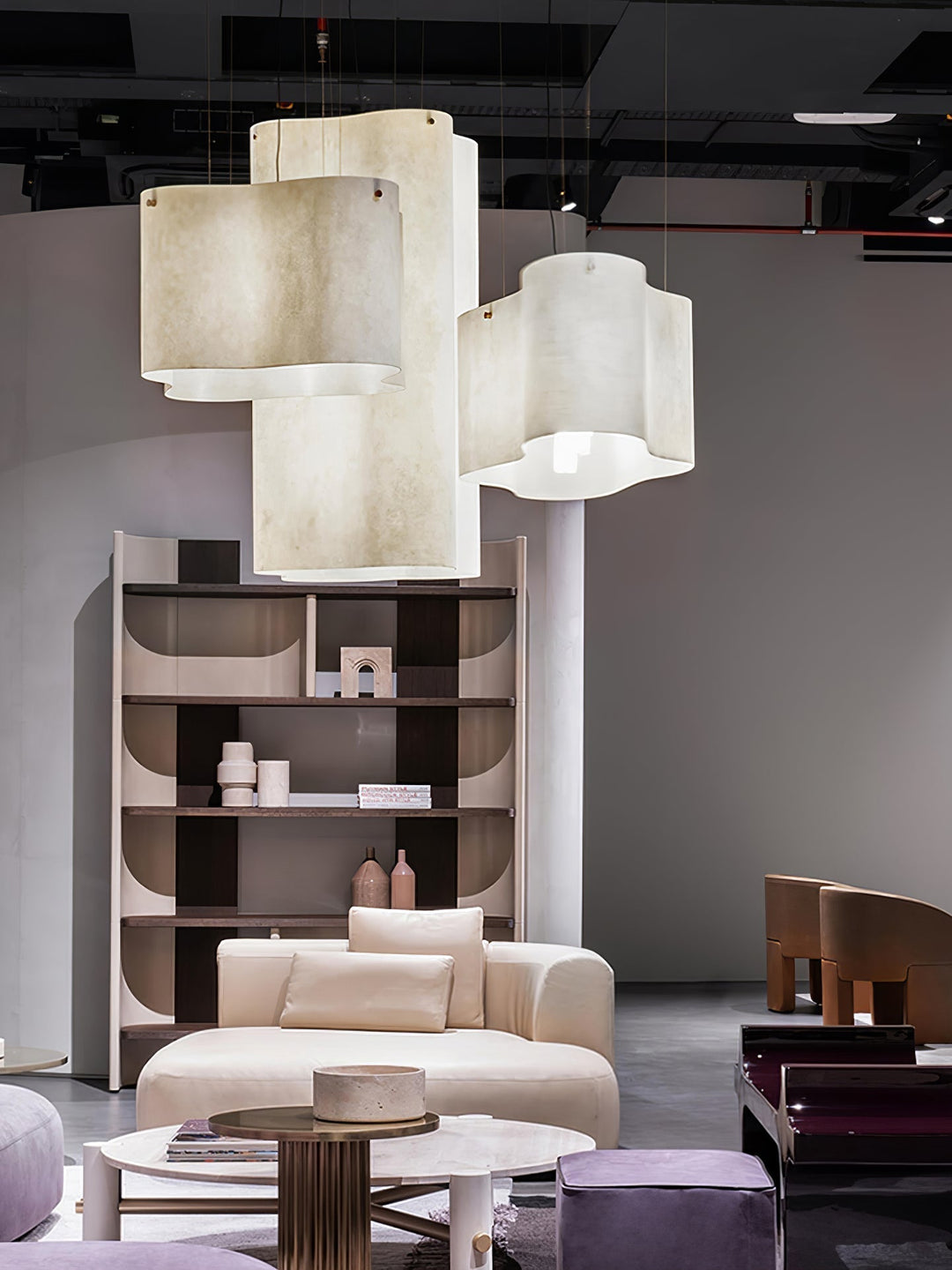 Evelan Lampe Pendante Forme Nuage Art Moderne - Neutralighting