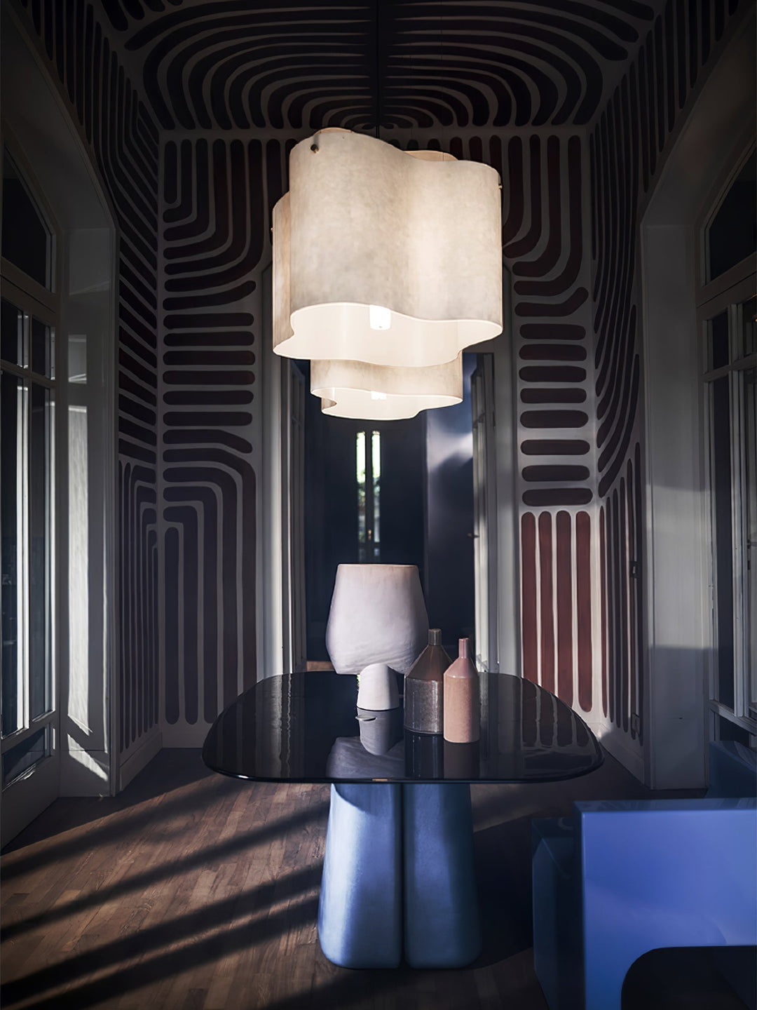 Evelan Lampe Pendante Forme Nuage Art Moderne - Neutralighting
