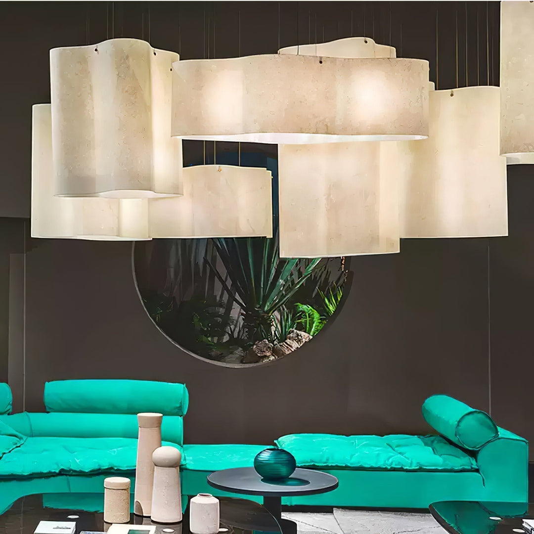 Evelan Lampe Pendante Forme Nuage Art Moderne - Neutralighting