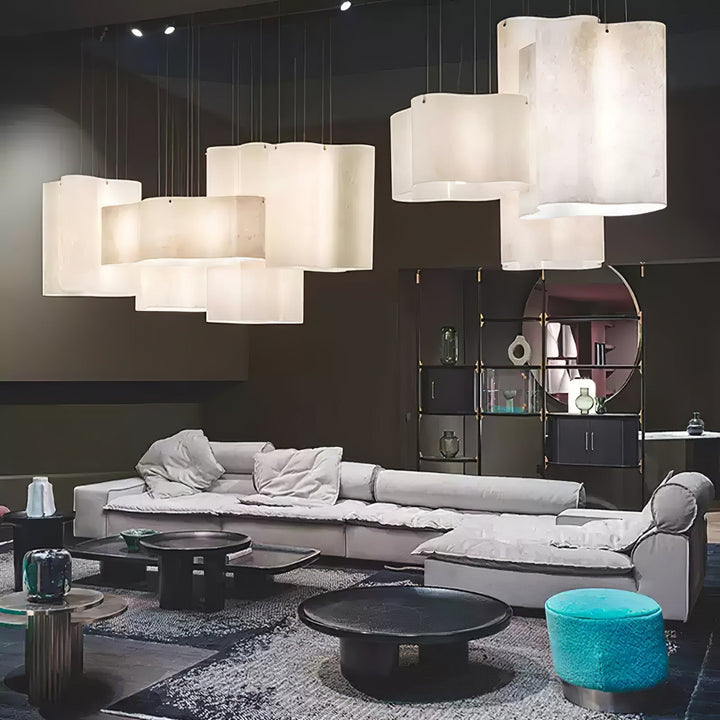 Evelan Lampe Pendante Forme Nuage Art Moderne - Neutralighting