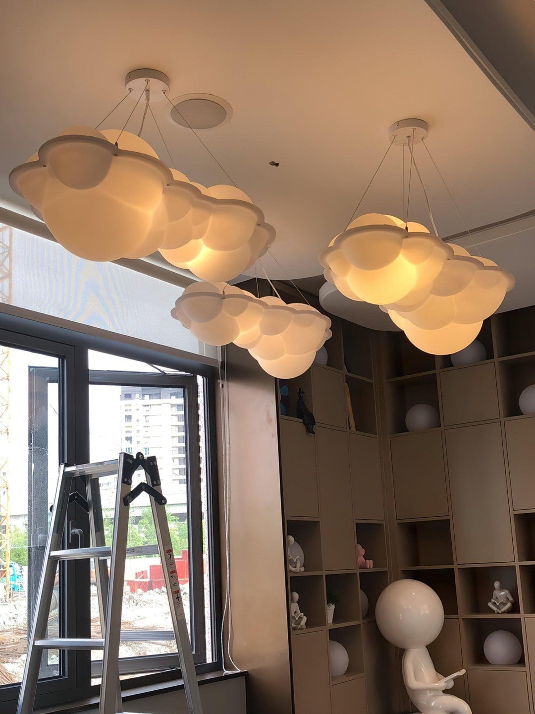 Solvian Lampe Pendante Artistique en PE - Neutralighting