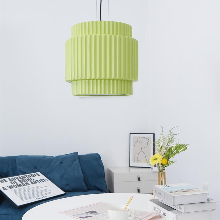 Aurelia Lampe Pendante Minimaliste à Cannelures - Neutralighting