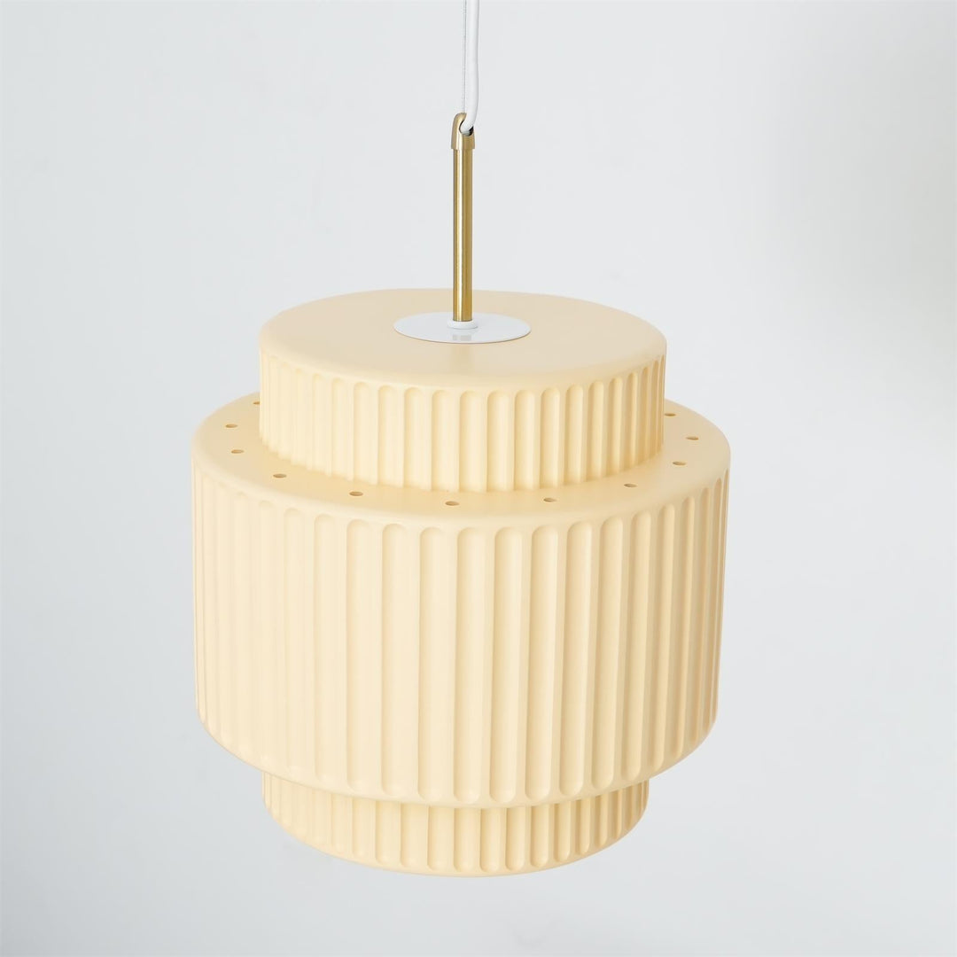 Aurelia Lampe Pendante Minimaliste à Cannelures - Neutralighting