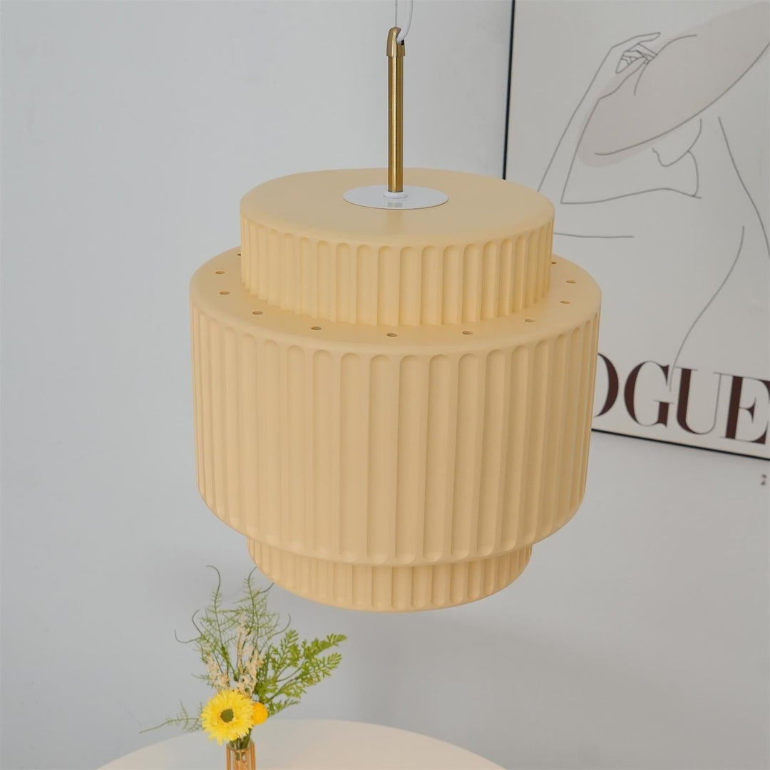 Aurelia Lampe Pendante Minimaliste à Cannelures - Neutralighting