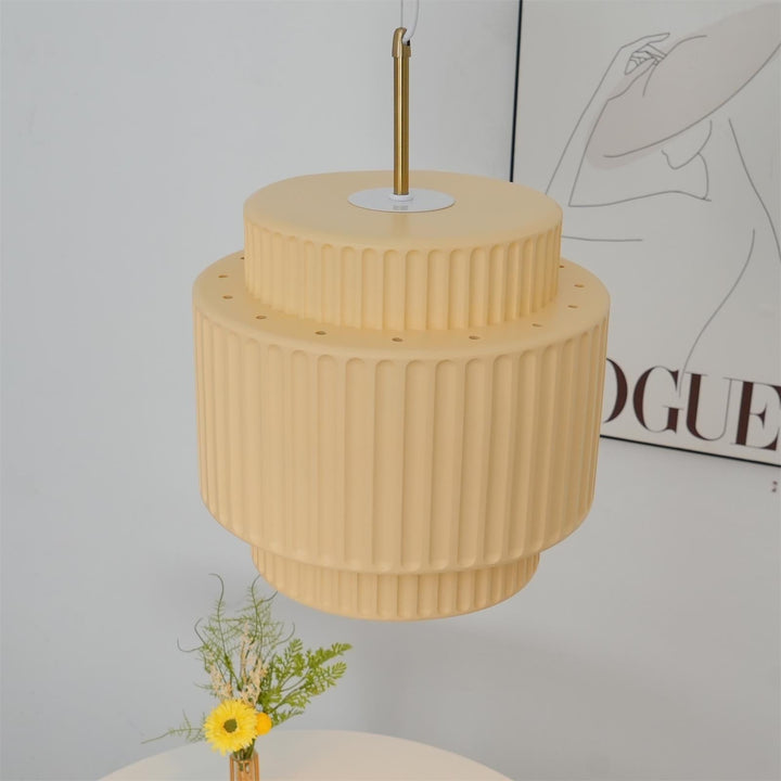 Aurelia Lampe Pendante Minimaliste à Cannelures - Neutralighting
