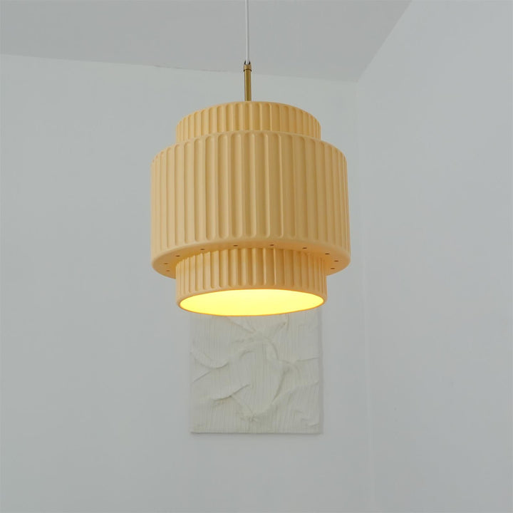 Aurelia Lampe Pendante Minimaliste à Cannelures - Neutralighting