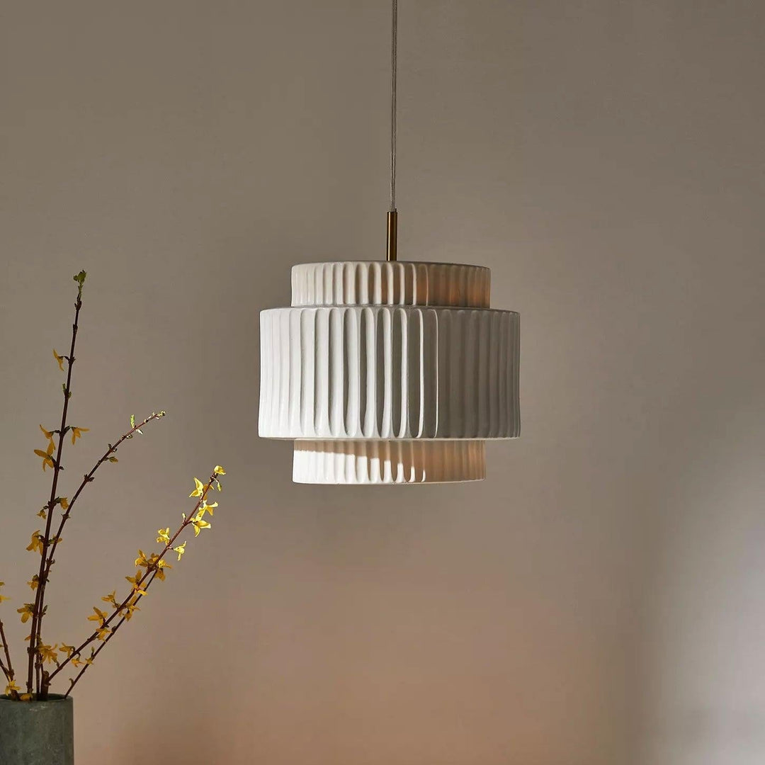 Aurelia Lampe Pendante Minimaliste à Cannelures - Neutralighting