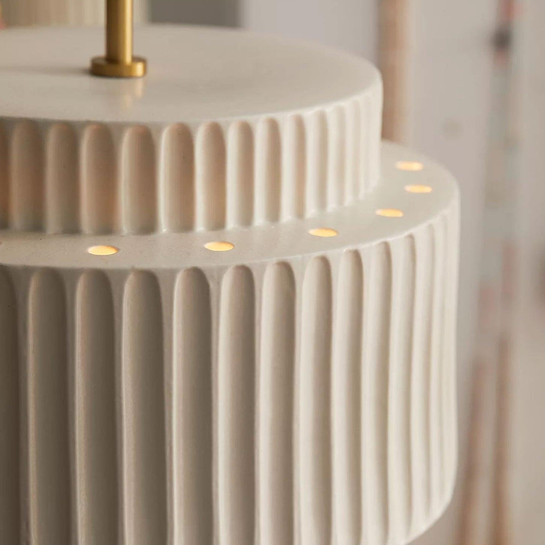 Aurelia Lampe Pendante Minimaliste à Cannelures - Neutralighting