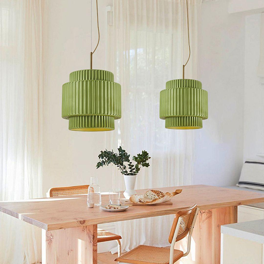Aurelia Lampe Pendante Minimaliste à Cannelures - Neutralighting