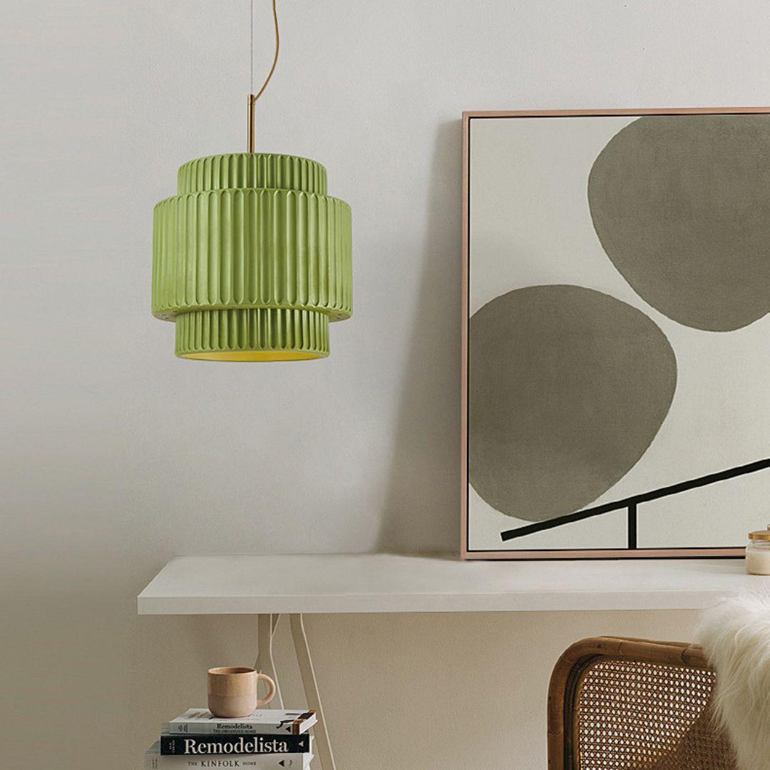 Aurelia Lampe Pendante Minimaliste à Cannelures - Neutralighting