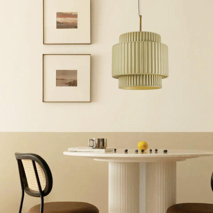 Aurelia Lampe Pendante Minimaliste à Cannelures - Neutralighting