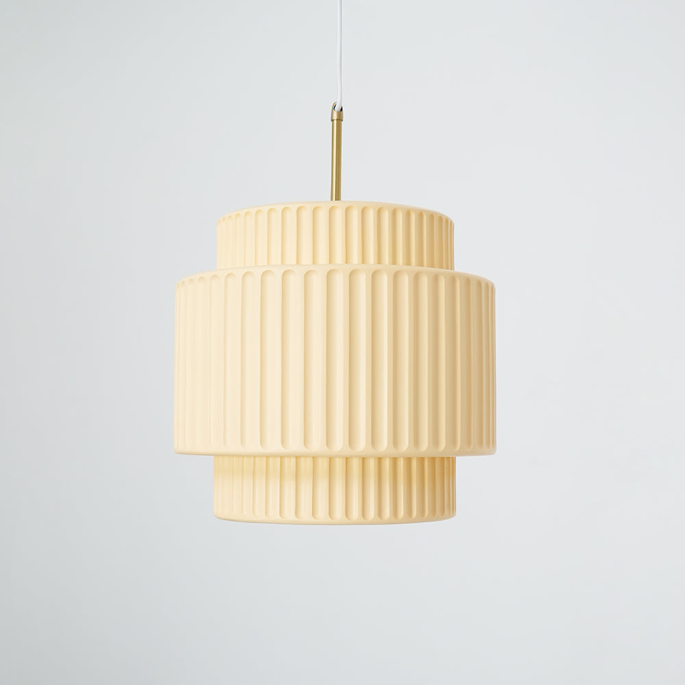 Aurelia Lampe Pendante Minimaliste à Cannelures - Neutralighting