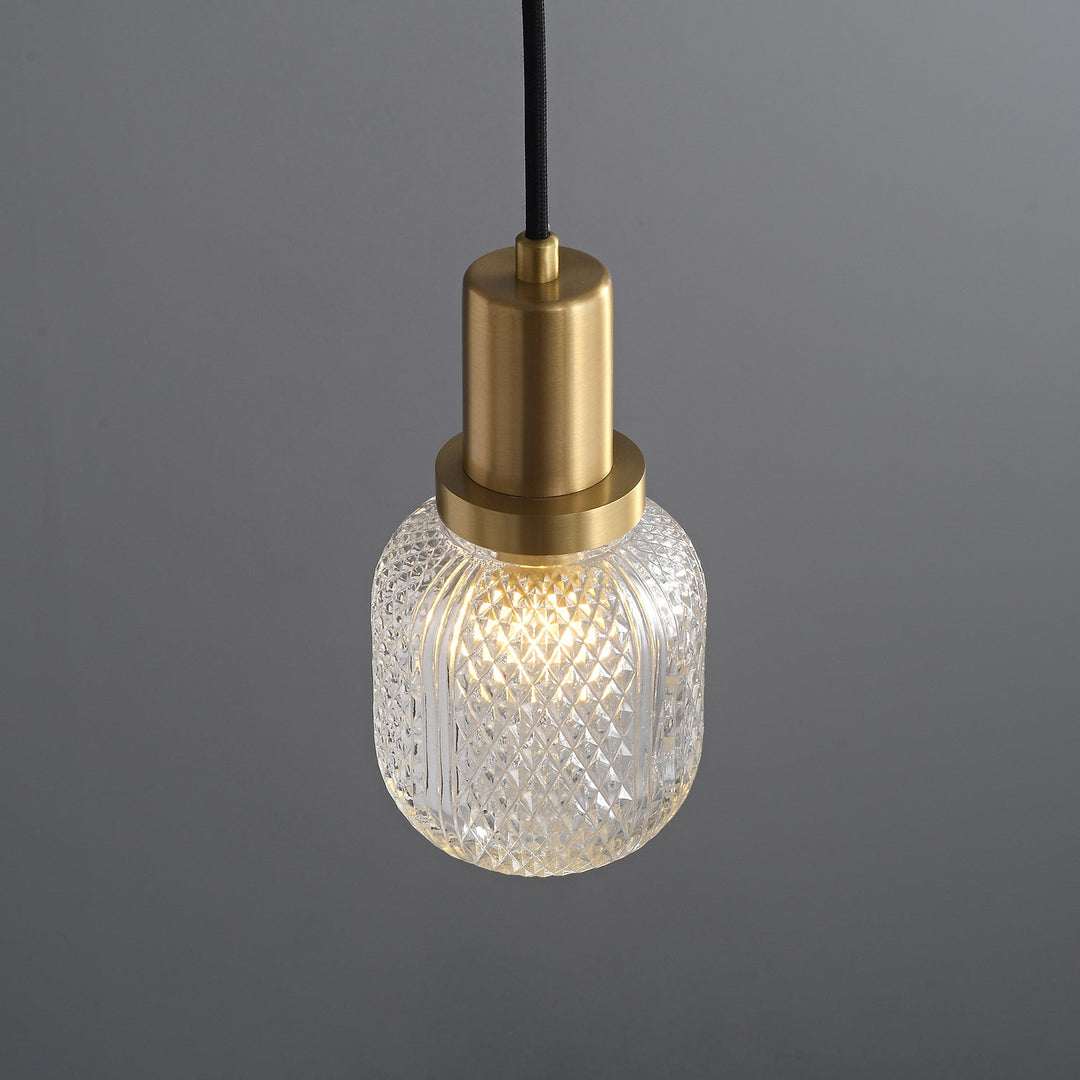 Cacarir Suspension en Laiton et Verre Premium - Neutralighting
