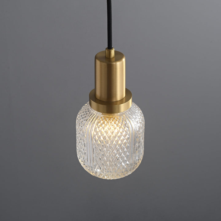 Cacarir Suspension en Laiton et Verre Premium - Neutralighting