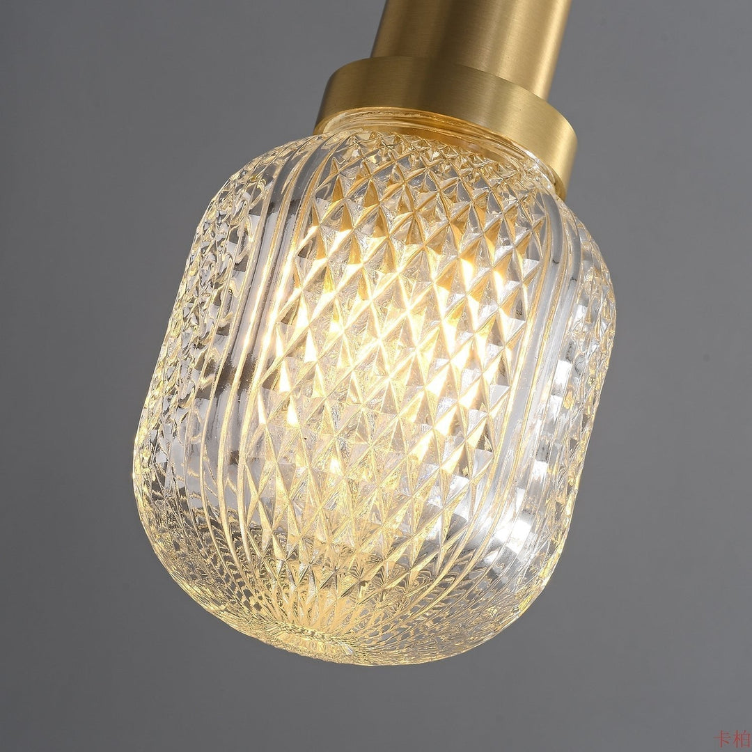 Cacarir Suspension en Laiton et Verre Premium - Neutralighting